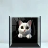White cat tank