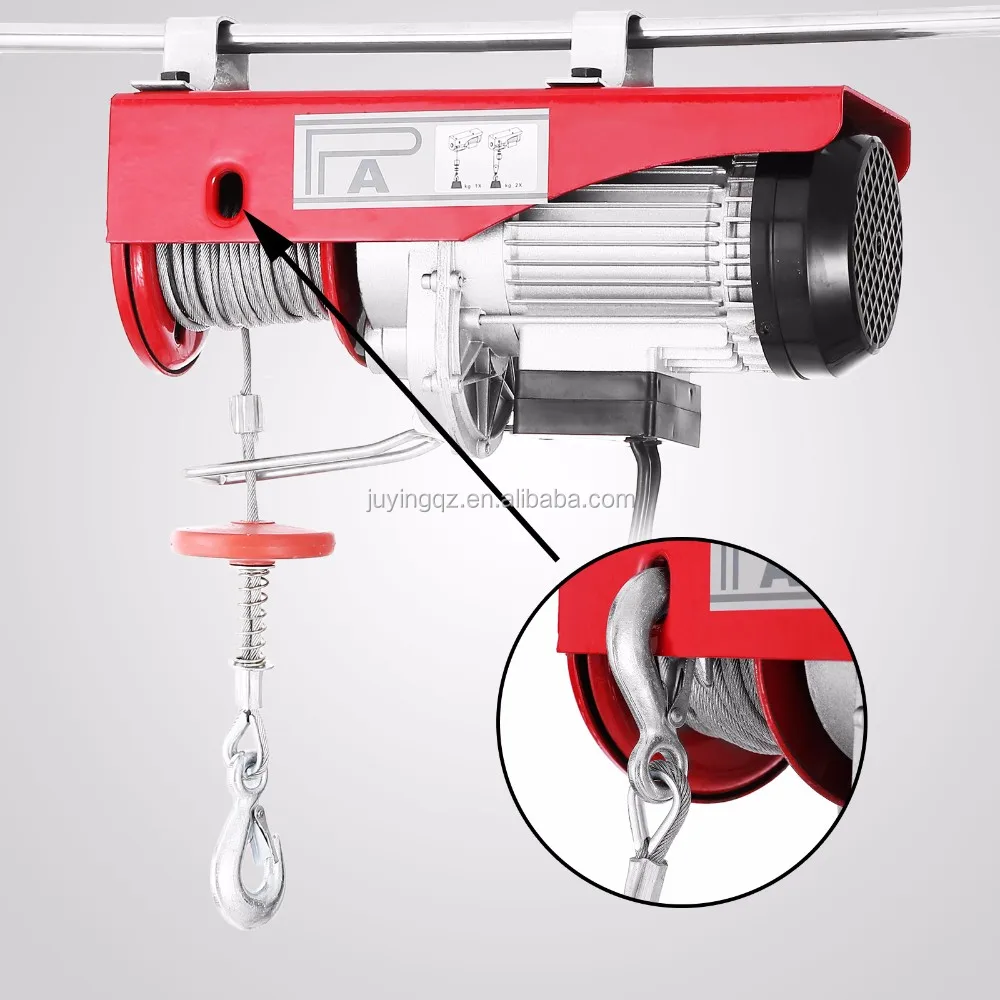 Pa600 Mini Electric Hoist Lifting Electric Wire Rope Hoist