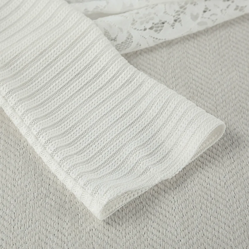 Autumn and Winter Jacquard Loose-fitting Comfortable Long Sleeve Pajamas, Two-piece Set for Cross-border Home Wear. — detail
