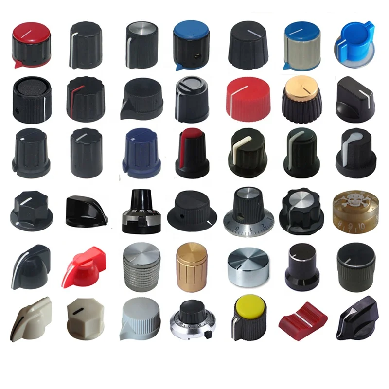 Diverse Types of Electronic Accessories Potentiometer Knobs