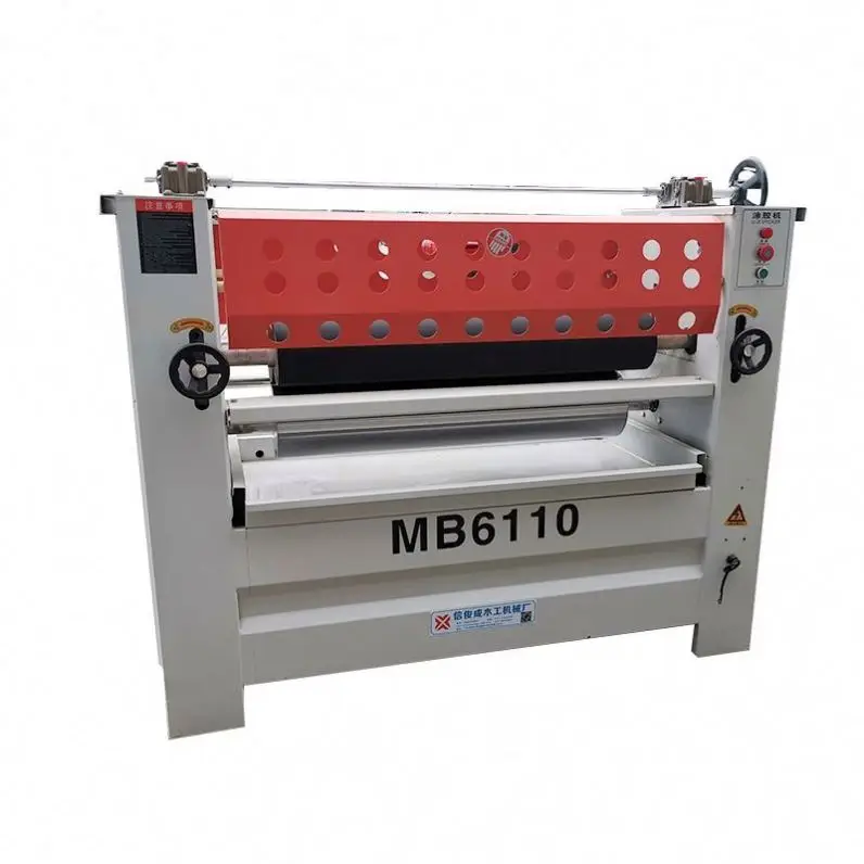 TEBAK XJ-37 Automatic Double Side Plywood Glue Small Glue Spreader Spreader Glue Spreader Machine Woodworking