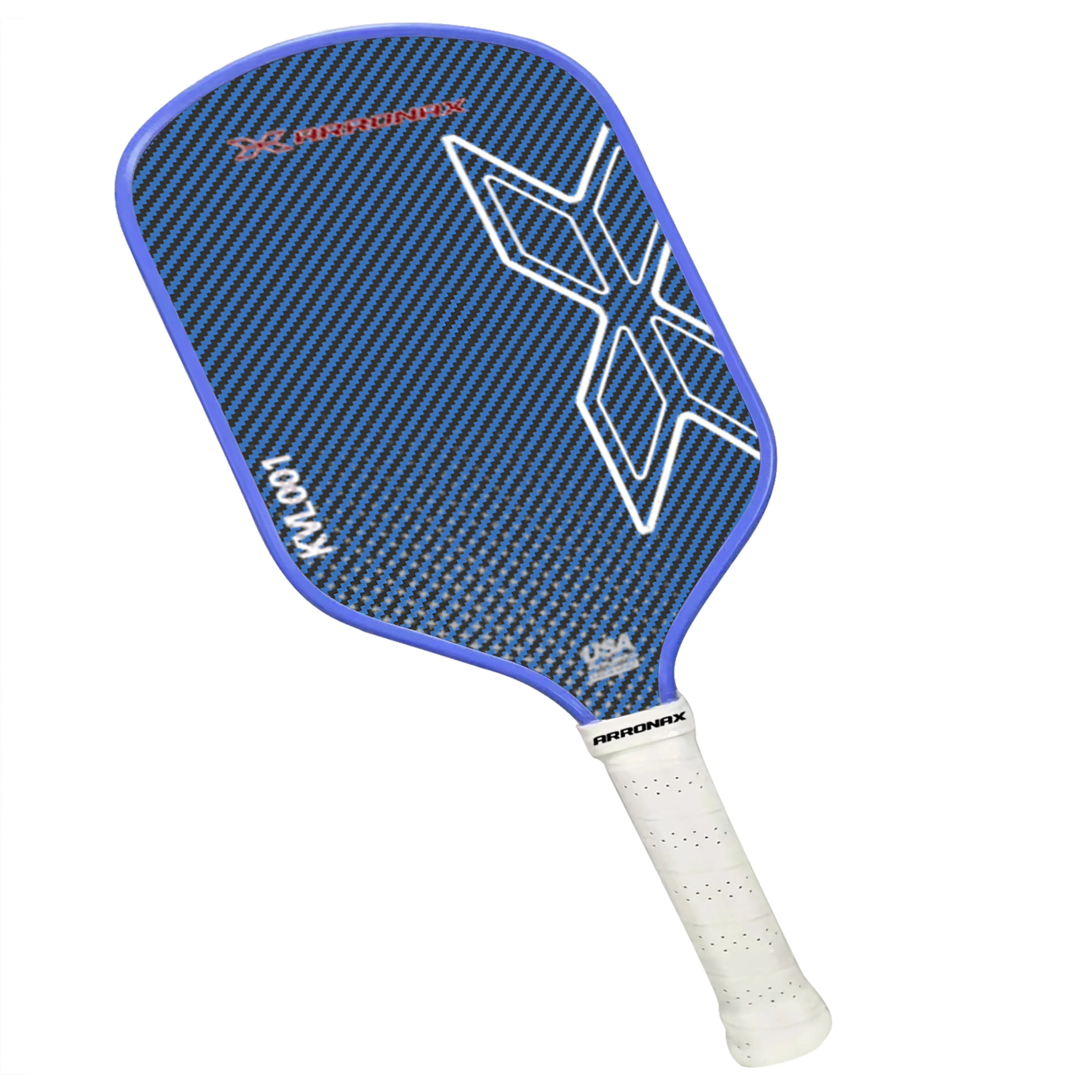 ARRONAX Pickle Ball Factory 2024 New Blue Carbon Fiber Thermoformed Pickleball Paddle Custom