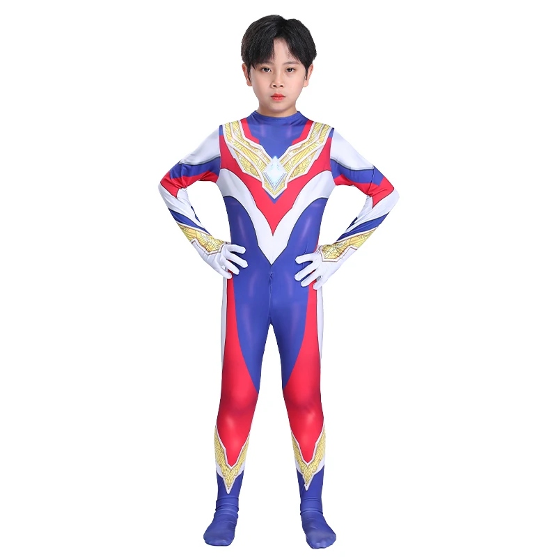 Sparkle Triga Ultraman Clothes Boy Capes Boy Toys Children's Onesie ...