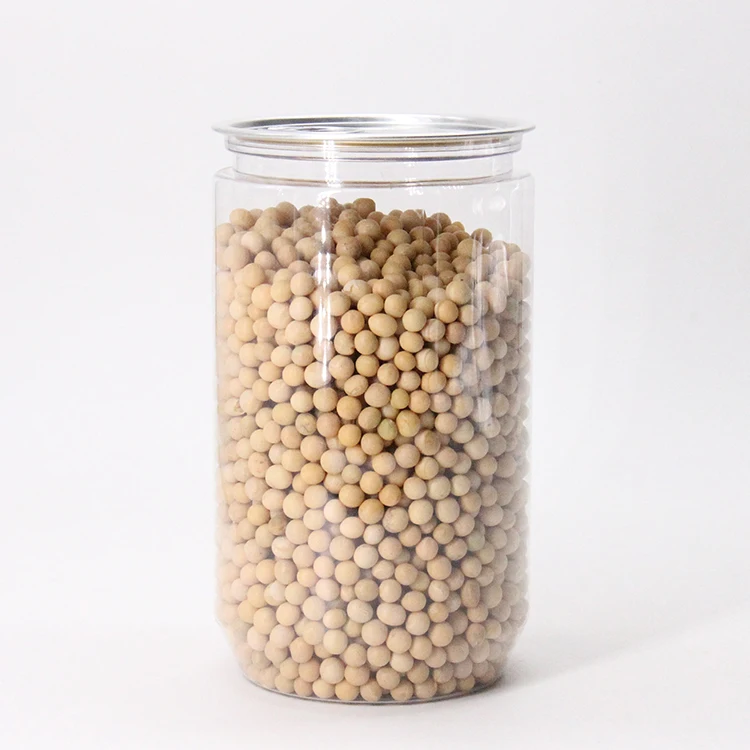 Clear Can Packaging Smell Proof Small Plastic Jars With Lids Plastic Jars With Lids Small Spices Jars Clear Can for Dry Food