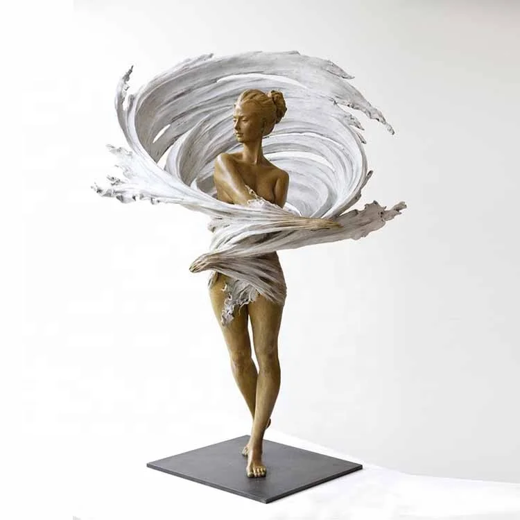 2021年 アートガール像 金属製ヌードダンシングレディ像| Alibaba.com