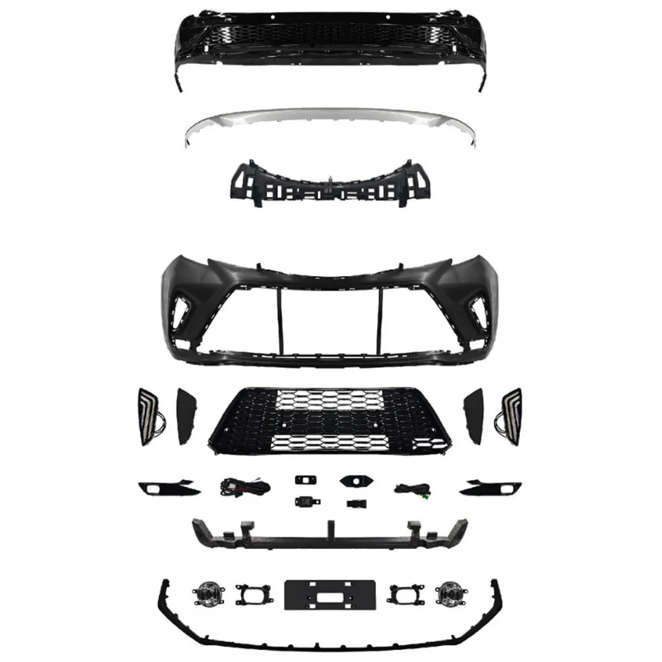 OEM XSE Sport Body Kit za Toyota Sienna 2021-2026 XL40 Nadogradnja Konverzija Prednji Zadnji Bumper Set Primed