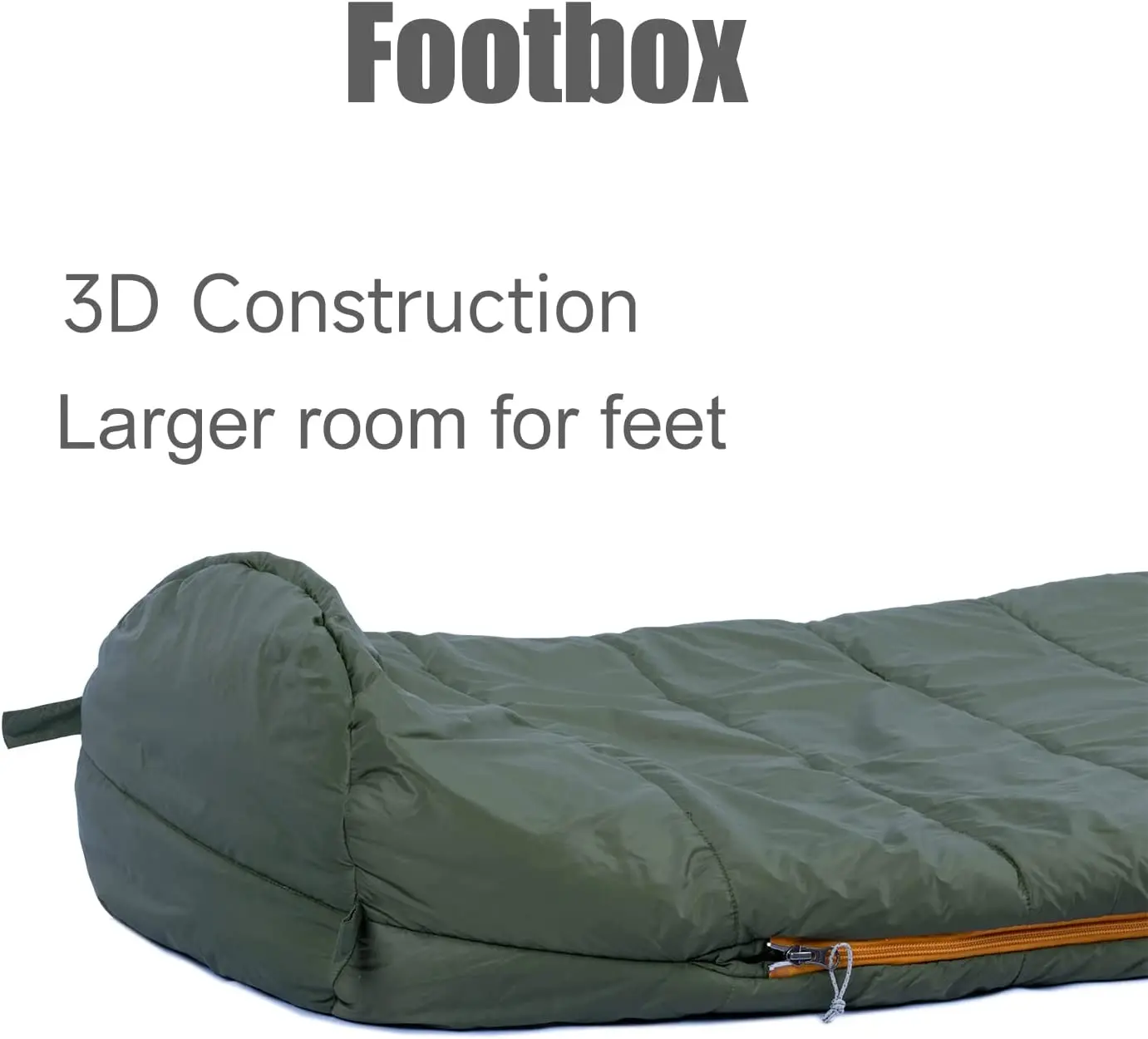 WOQI Camping Outdoor ultra Light RDS Down Sleeping Bag