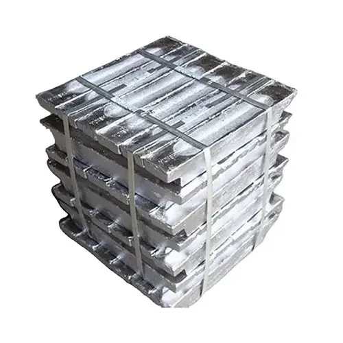3# Environmentally Friendly 99.99% Zinc Alloy Zamak Ingot Casting Jewelry Raw Materials for Metal Jewelry Die-casting
