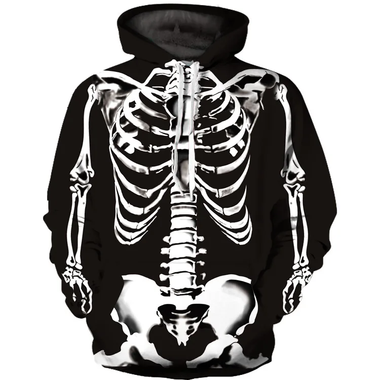faze skeleton moletom com capuz