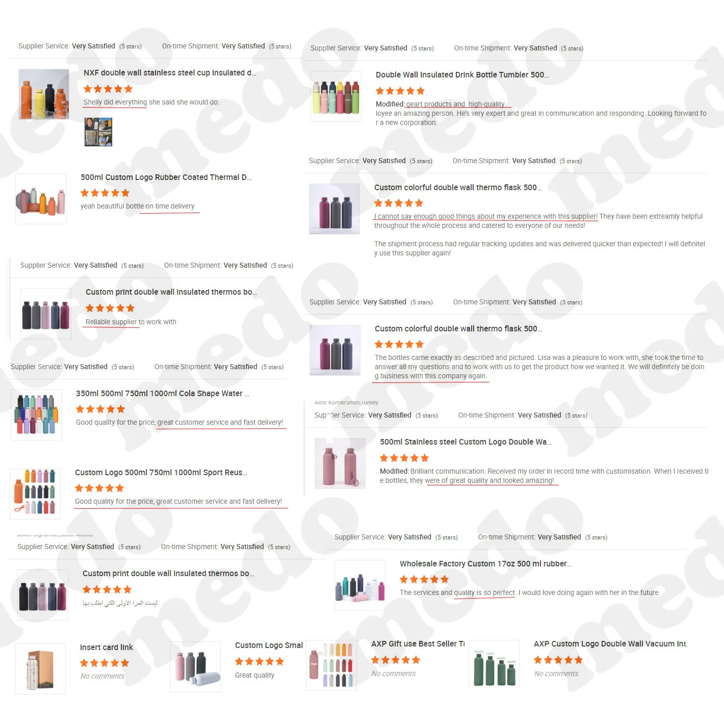 1000ml Wholesale Directly Drinking Double Wall Insulated Stainless Steel Water Bottle for Tour