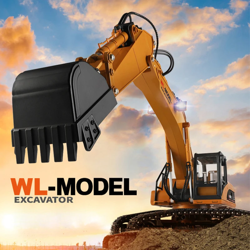 Wltoys 16800 Remote Excavator Toy - 2.4G RC Fun for All