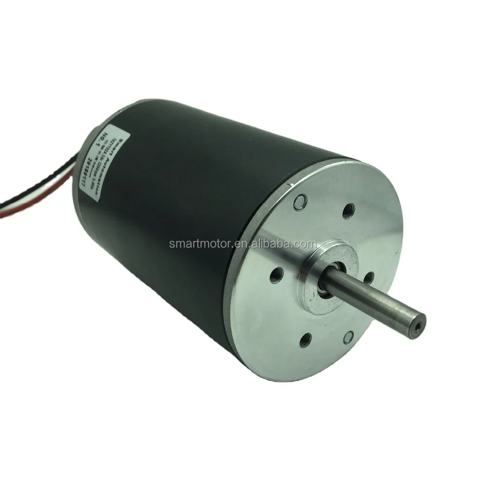 76mm High Speed High Power 24v Brushed Dc Motor for Adjusting Beds Customized Performance