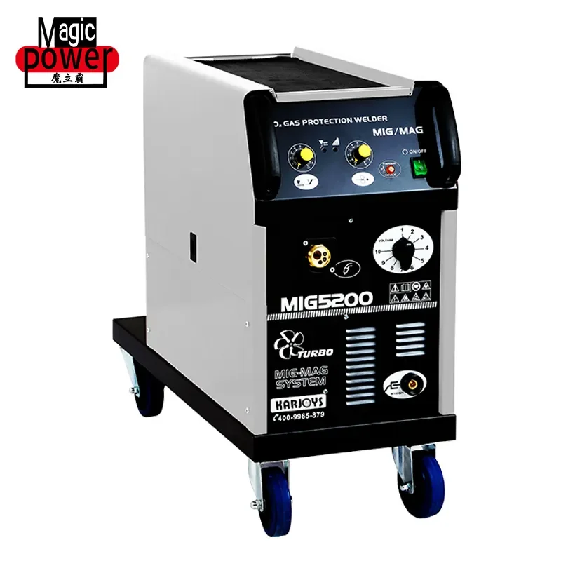 KARJOYS Smart Pulse MIG MAG Gas CO2 Welder Machine Steel Aluminum Copper Inverter Precisely Digital MIG Welding Machine