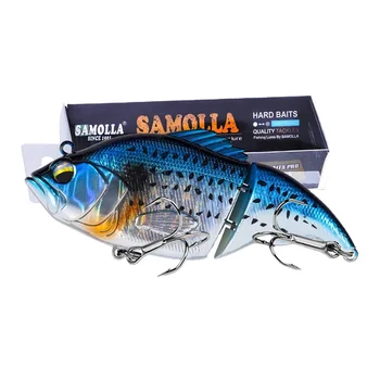 New Two-section Lure Multi-joint Fish 75mm 13g Slow Sinking Sea Fishing Hard Bait Long Casting Targeting Predatory ABS – Hard Lure – view 2