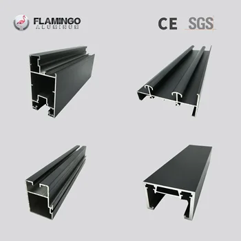 Flamingo-2 Customized Design Different Anodizing Color Extrusions Industrial Aluminum Profile for Windows and Doors