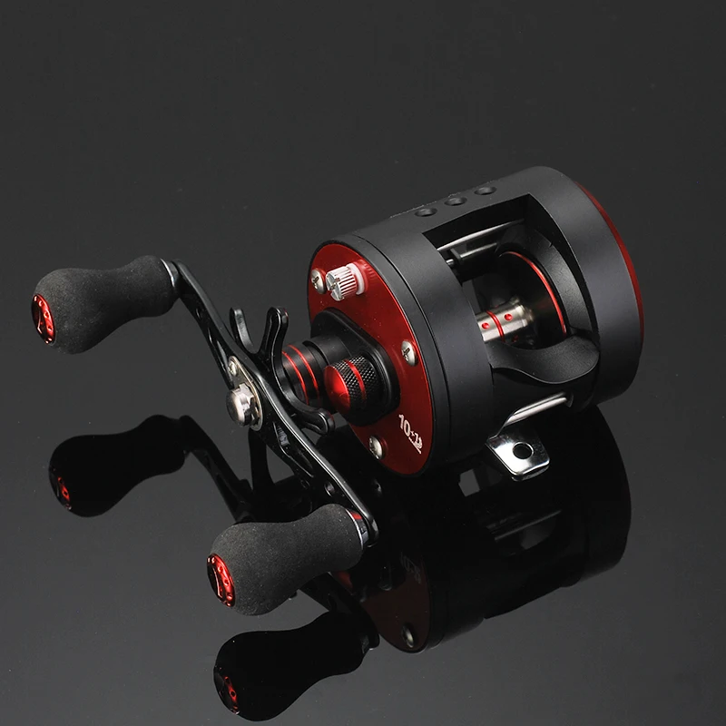 Lizard Reel Lizard Round Baitcasting Fishing Reel with Magnetic Brake System, 15KG ...