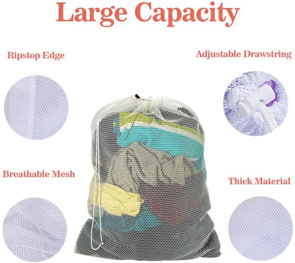 Personalized Extra Large Mesh Laundry Backpack Bags Buy Mesh Bag For