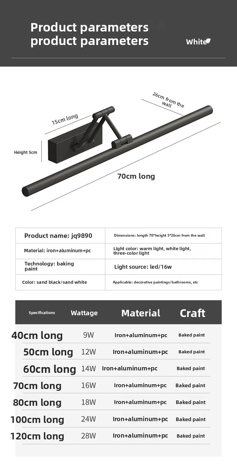 Specifications