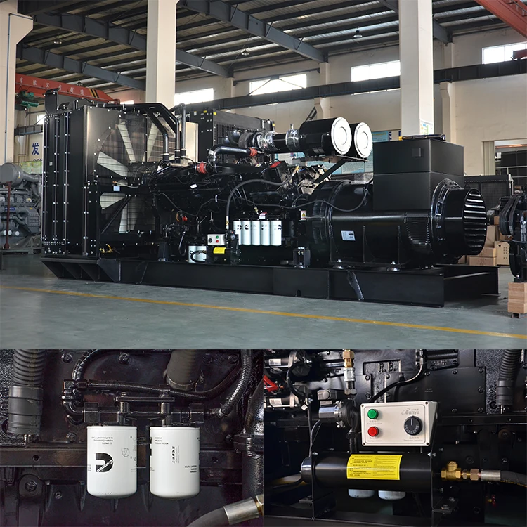 1.5 Mw diesel Generator Price With Cummins KTA50-G9 Generator 1500kw