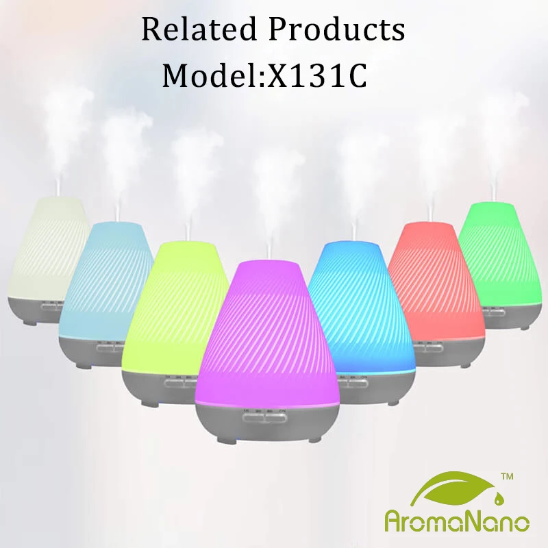 Aromanano Air Mist Cool Air Humidifier Essential Oil Wood Aromatic 7