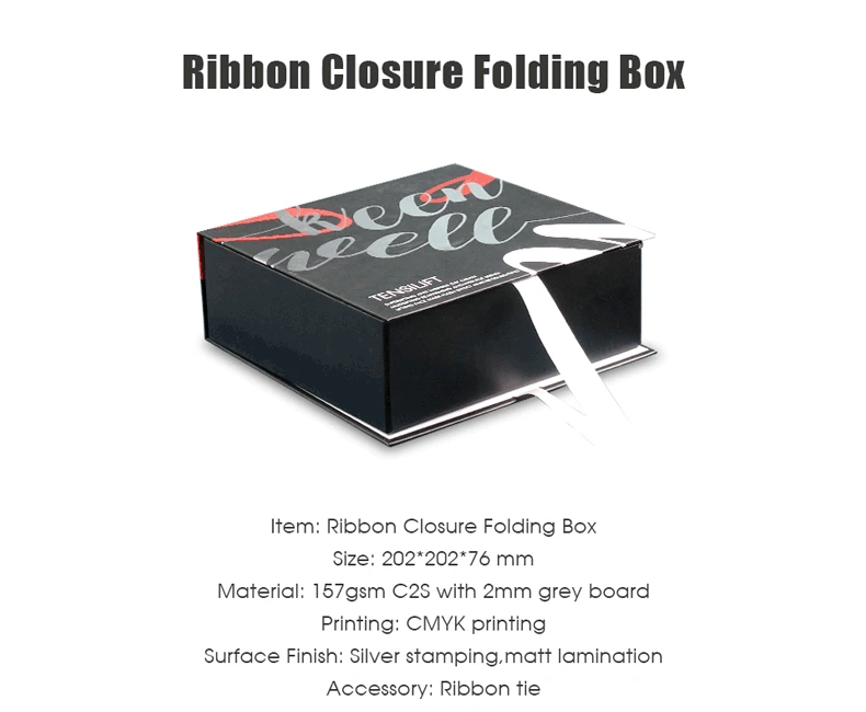 Custom Magnetic Closure Jewelry Box