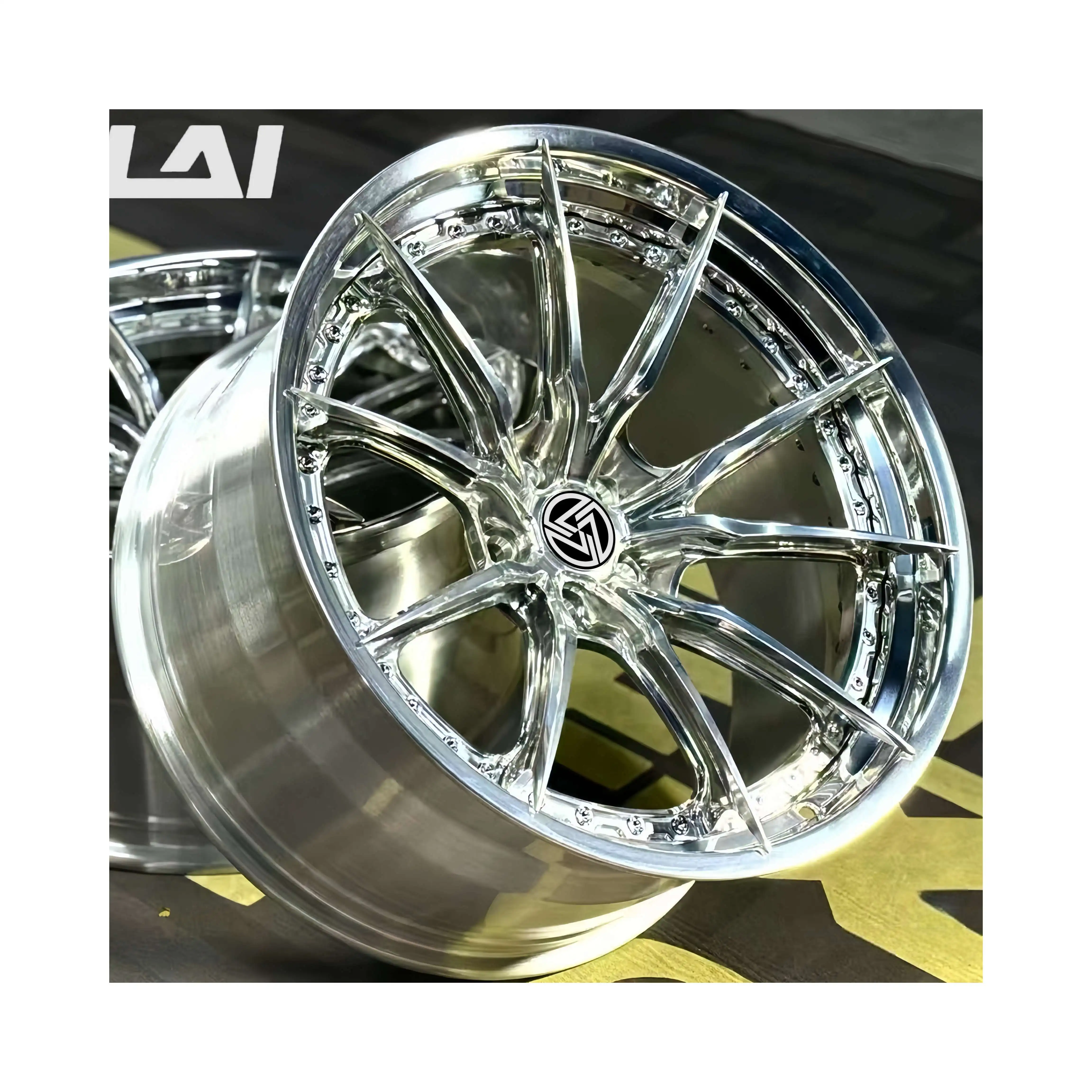 XINLAI Deep Concave Custom Brushed Wheels 5x114.3 5x120 5x112 5 6 8 Holes Forged Passenger Car Wheels for BMW F87 M2 M3 F80 M4 - Image 4