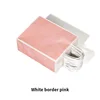 White Border Pink