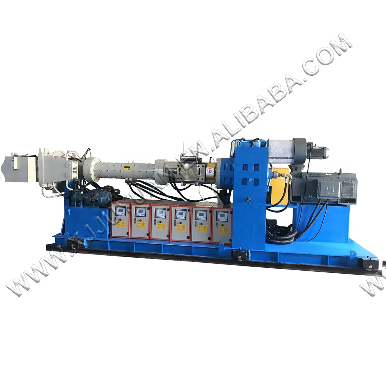 150mm extruder / NBR and PVC Insulationsheet pipe extrusion machine // sponge EPDM rubber tube and sheet production line