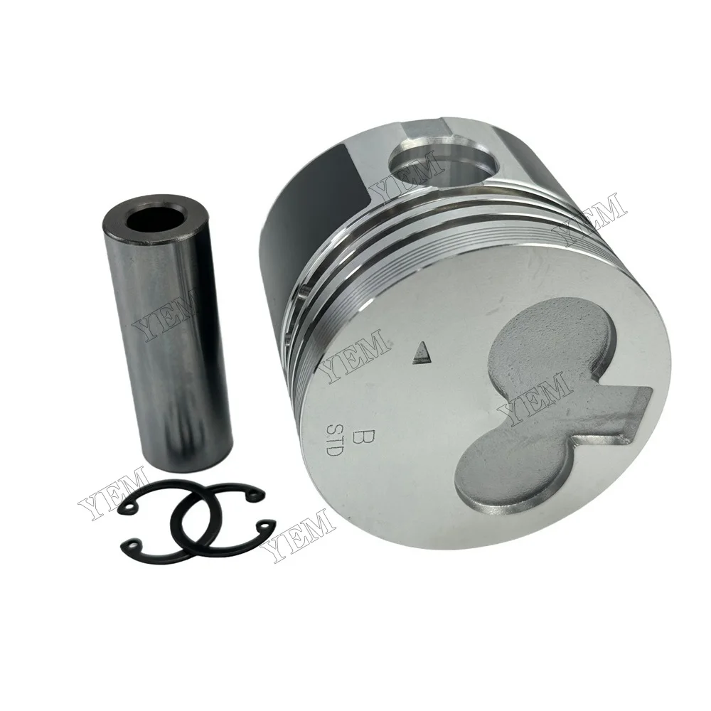 Piston With Pin Circlip Fits for Mitsubishi K3F High Quality Engine Parts 2