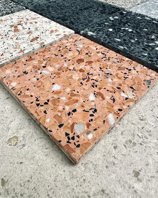 product ydstone oem custom size artificial stone terrazzo multicolor interior decoration artificial terrazzo 18 mm thickness-4