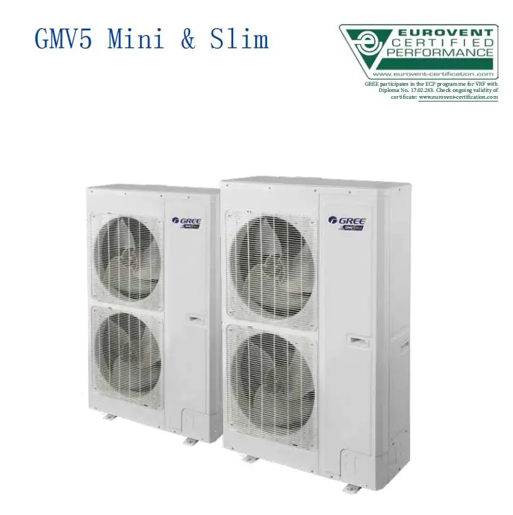 Gree Gmv5 Mini Slim Mini Vrf Air Conditioner Gmv-140wl/c-t Multi ...