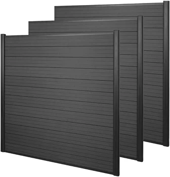 High Quality Design Econ-friendly Durable Outdoor Garden Security Waterproof Decorative Wpc Fence