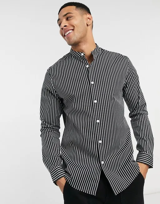 new lining shirt black and white