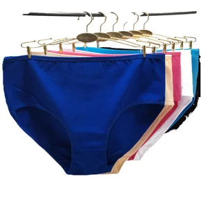 Wholesale Women Low-Rise Bikini Panties Soft Cotton Breathable Good Band Waist Underwear