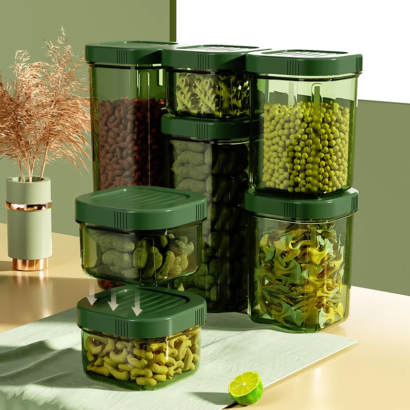 Plastic Airtight Food Storage Containers With Lids Energy Rice Food