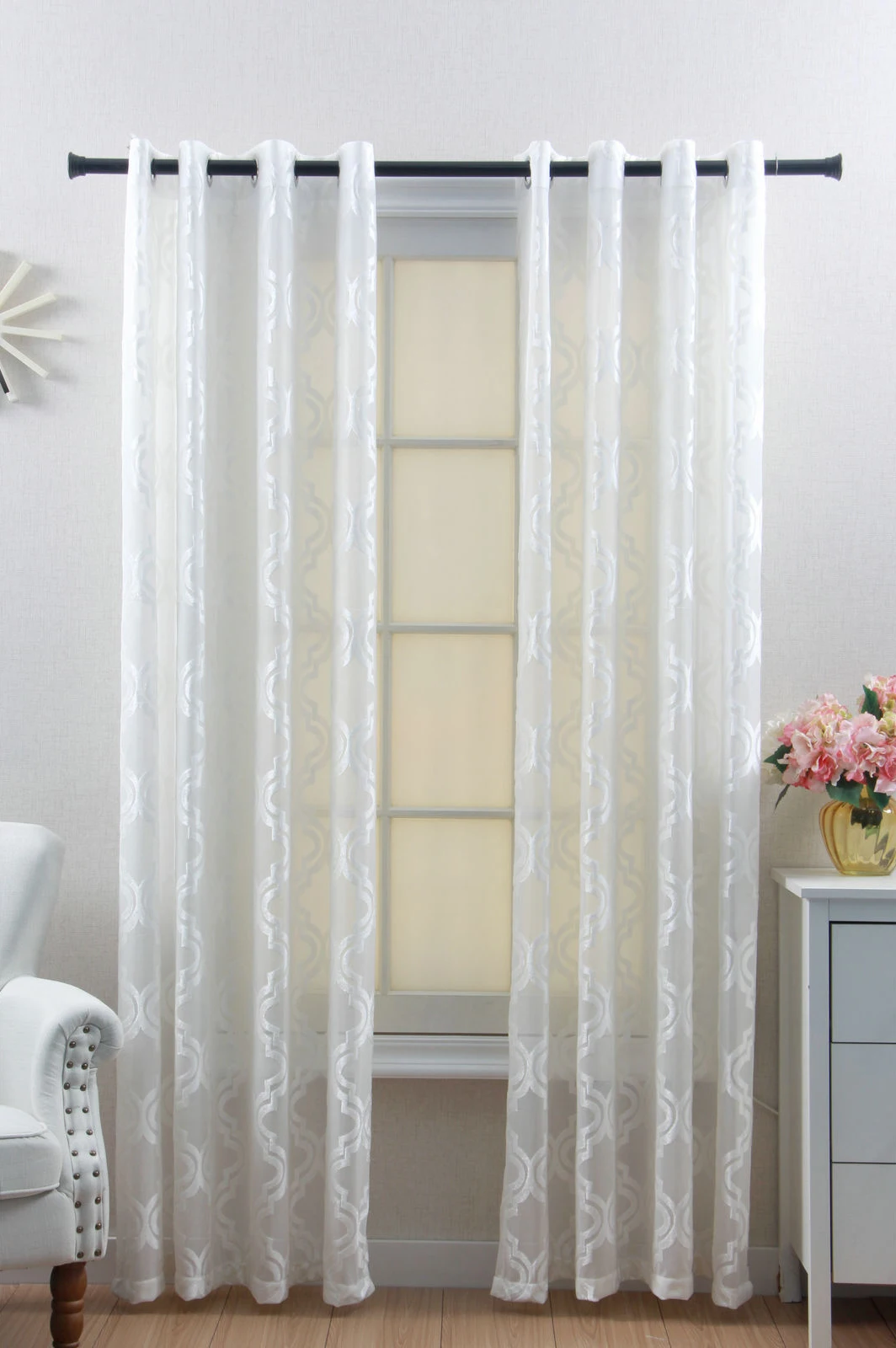 Curtain Fabric Sale New Models For Living Room Sheer Curtain White
