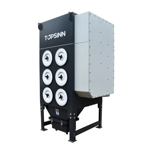 High Filtration Rate TOPSINN Industry Laser Cutting Dust Fume Collector