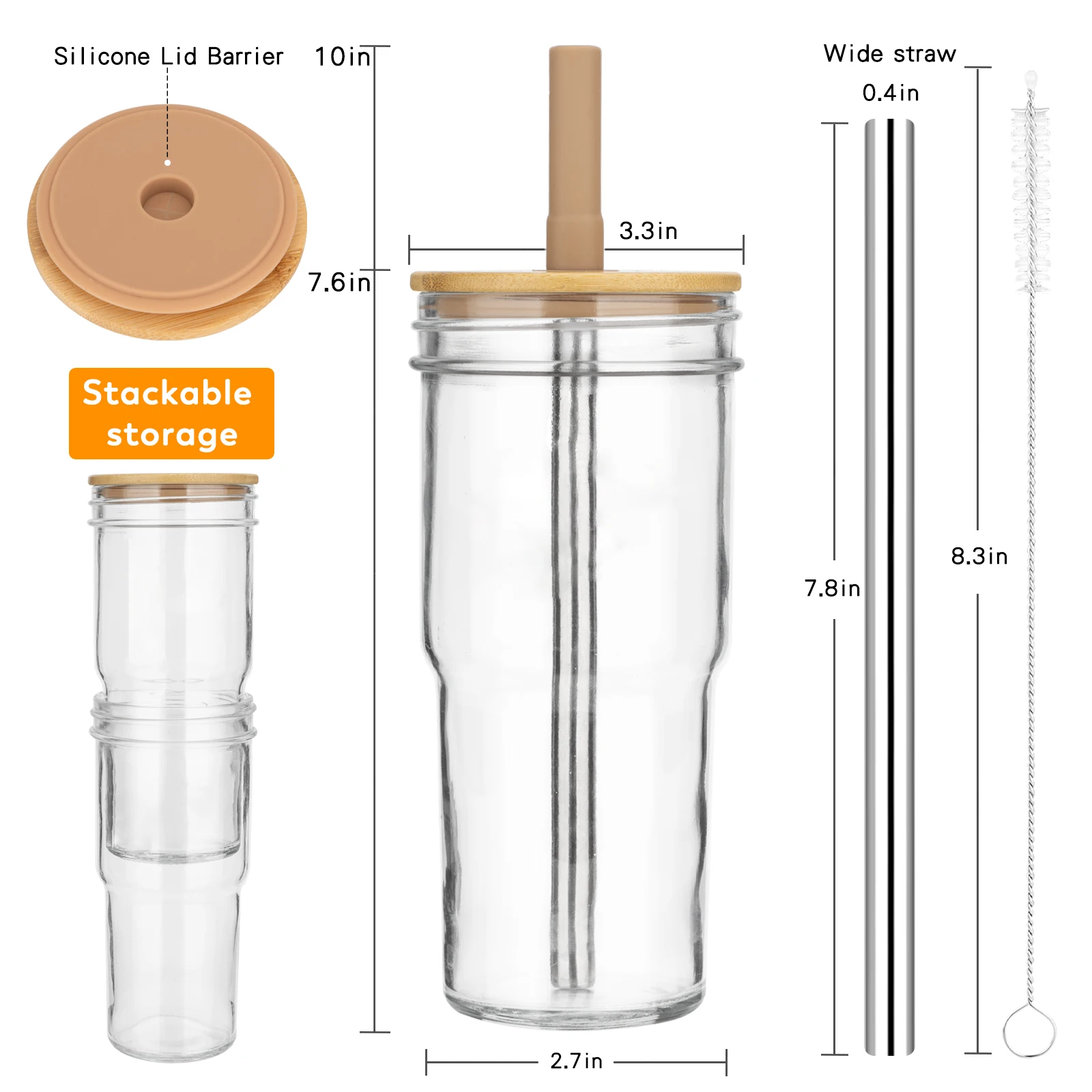 Reusable Boba Cup Boba Tea Cup Tumbler Canvas Sleeve Boba Tea Cup With ...