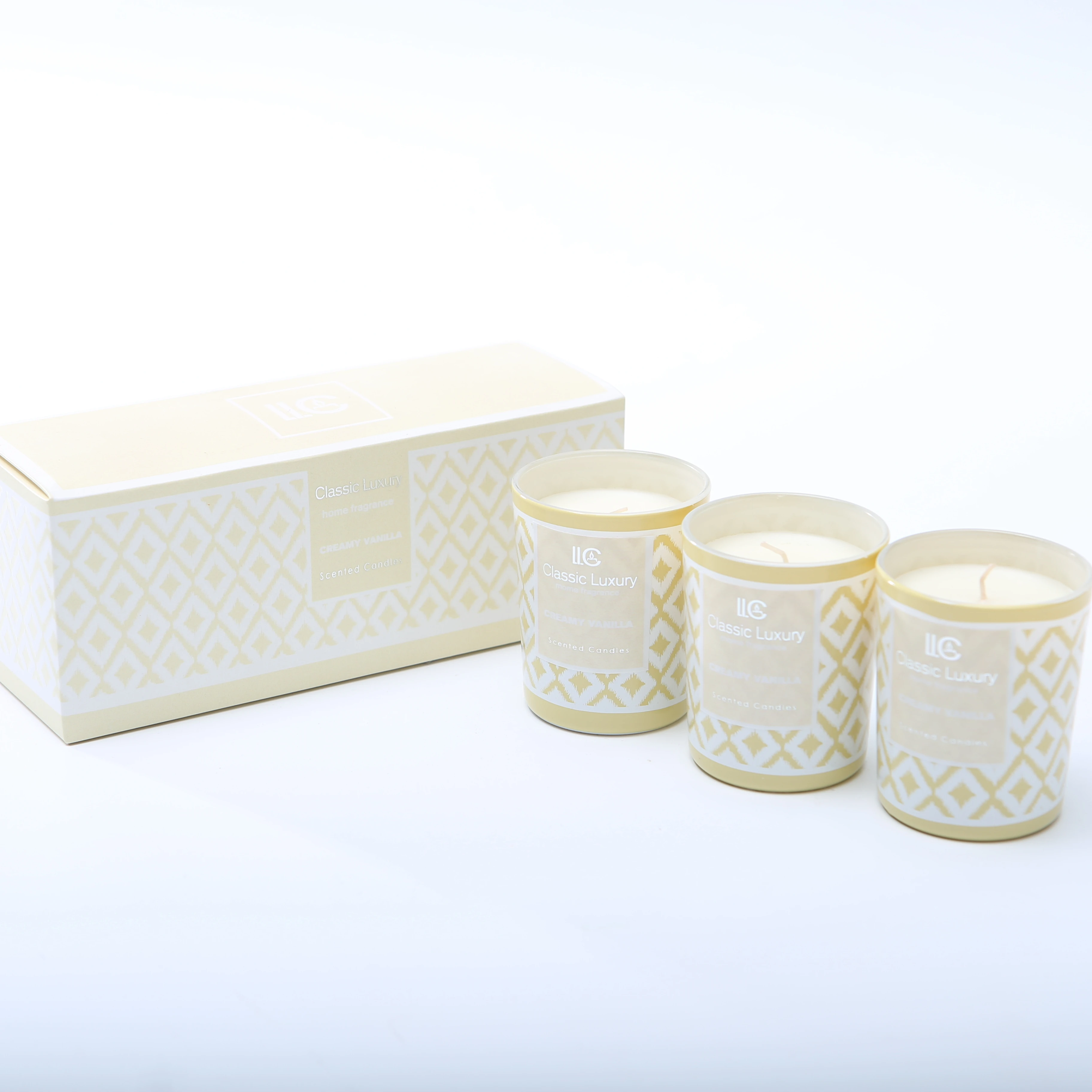 Individuelle Glasflasche Luxus Duftkerze mit langanhaltendem Aroma für Heim- & Spa-Dekoration sowie Aromatherapie