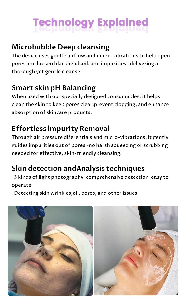 4-in-1 Oxygen Facial Machine with RF, Ultrasonic & Skin Analyzer 8 Upgrade your clinic with a 4-in-1 oxygen facial machine featuring RF lifting, ultrasonic deep cleansing, and AI skin analysis. Ideal for professional skincare treatments, skin rejuvenation, and personalized facial solutions. 4-in-1 Oxygen Facial Machine with RF, Ultrasonic & Skin Analyzer