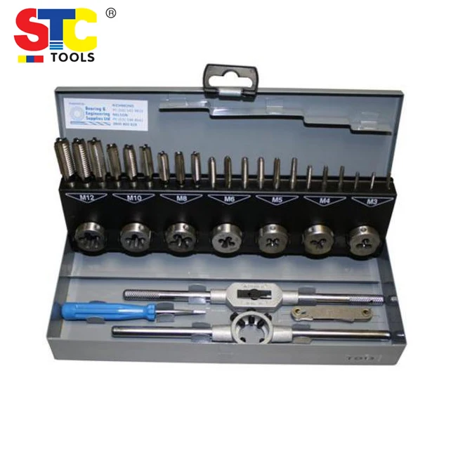 Pvc Pipe Thread Die Thread Tool Set Bspt Pipe Thread Die Sets Npt Tap and Die Set