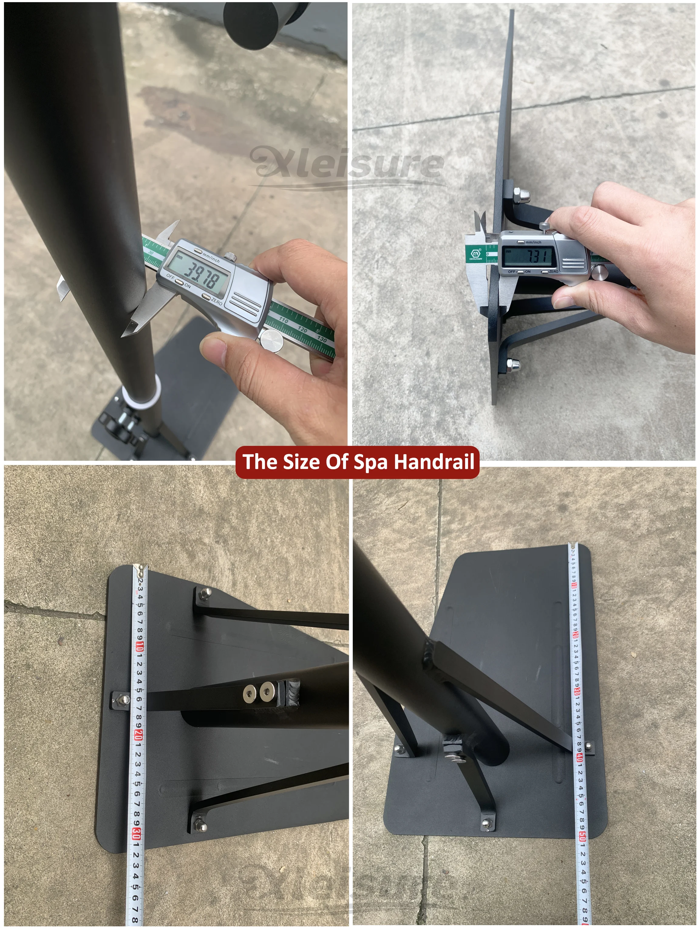 Spa Side Handrail,Hot Tub Handrail,Undermount,New Ultrasturdy Safety