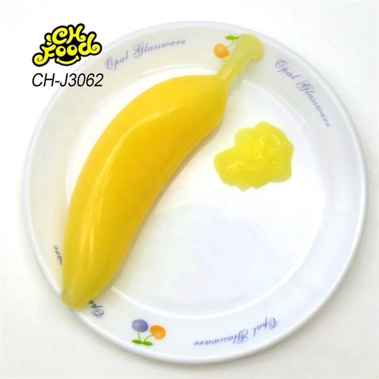 Wholesale and OEM Jelly Banana Fruit Flavor Jelly Pudding Sweet Snack Halal Candy for Kids Candy Manufacturer