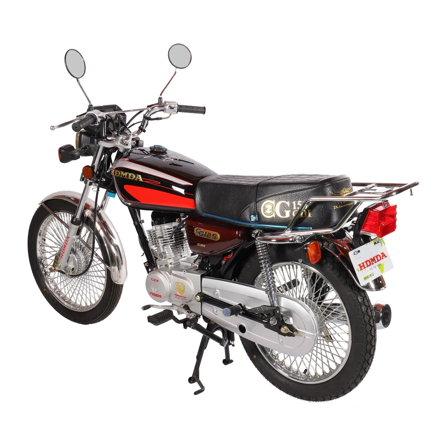 Haojun Cheap Gas Scooters 72FT Cg125 Adult Motorbikes
