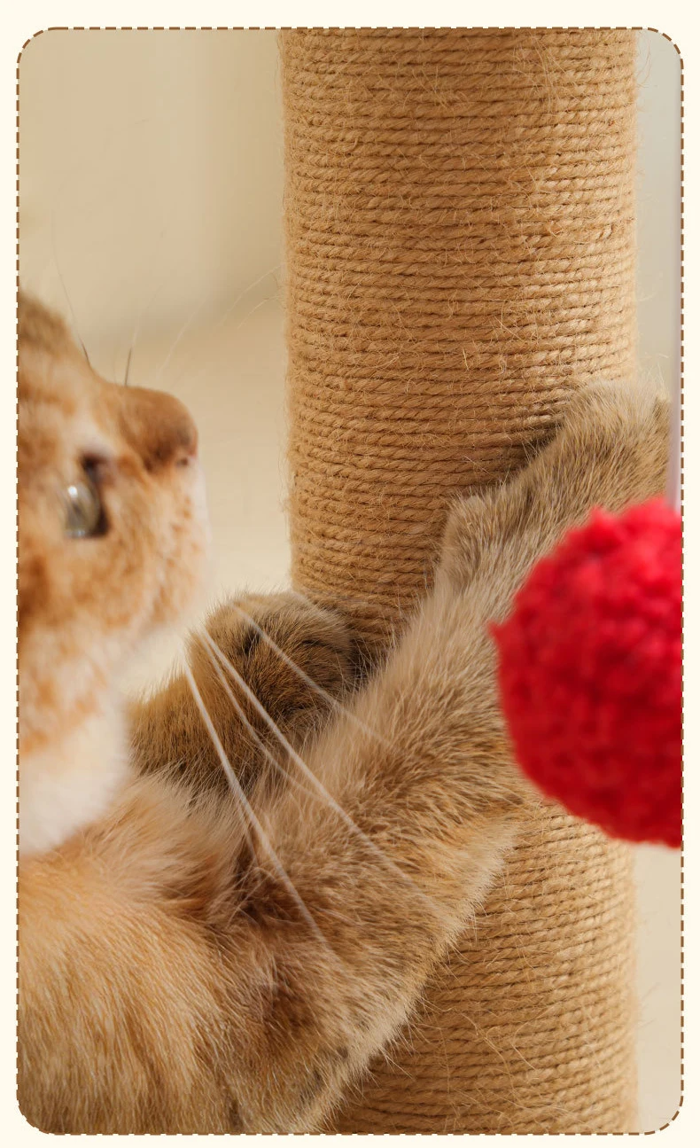Cat Climbing Frame Grab and Play a cat Scratch Board Toy Rope Grab Column Catch cat Products factory