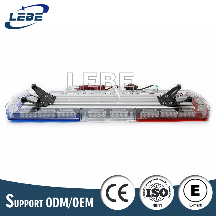 Вращающаяся сигнальная лампа красного и синего цвета для скорой помощи