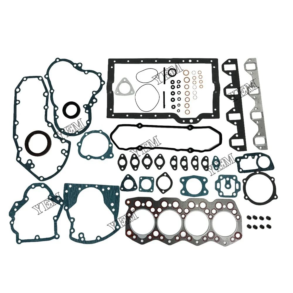 Full Gasket Kit Fit for Mitsubishi S4E2 Engine 6