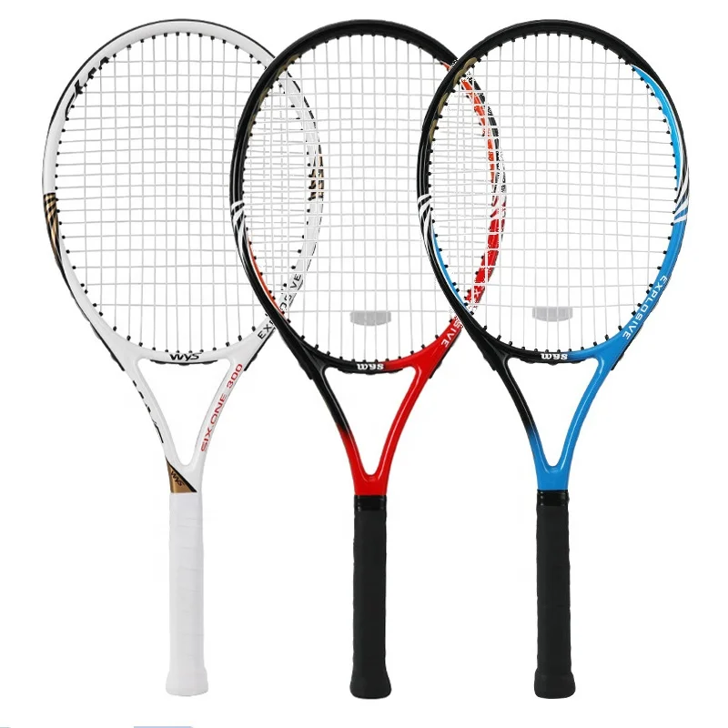 Hot Sale Pop Tennis Racket Carbon Raquette De Tennis Racquet for Adult Training Outdoor Indoor Paddle Tennis Racket