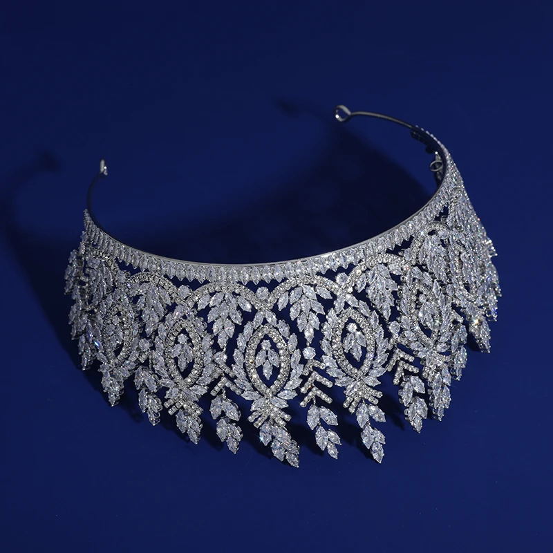 Свадебные тиары для невесты, корона для девочек, роскошные циркониевые короны