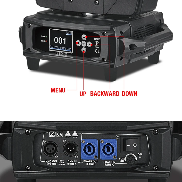 Big Dipper LB480 480W Beam DJ Stage Light DMX LED Stage Lighting Equipment Professional Gobo Beam Light